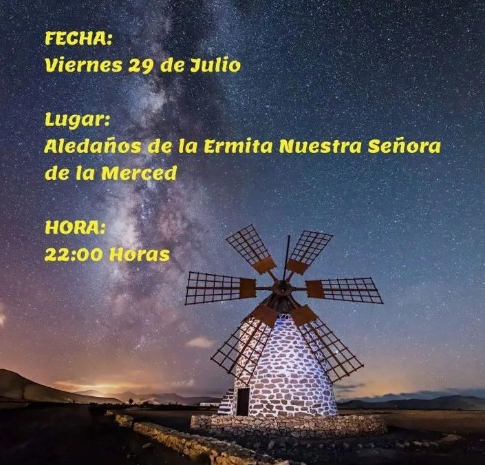 El pueblo de El Time acoge el 29 de julio las primeras Jornadas Astronómicas