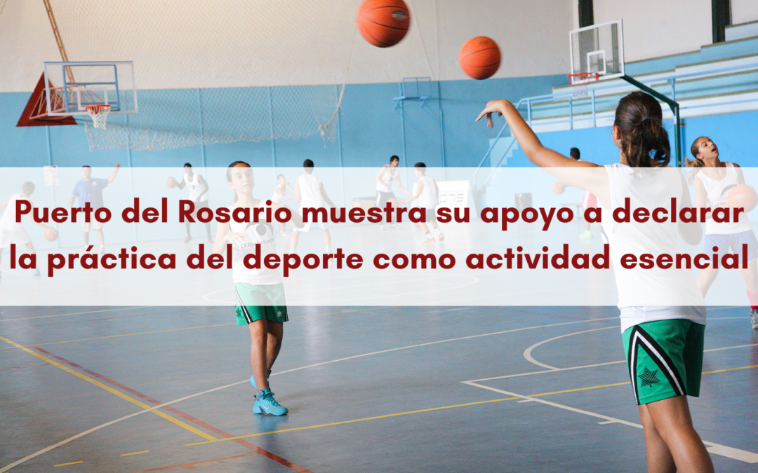 Puerto del Rosario muestra su apoyo a declarar la práctica del deporte como actividad esencial