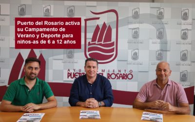 Puerto del Rosario activa su Campamento de Verano y Deporte 2025 para niños y niñas de 6 a 12 años