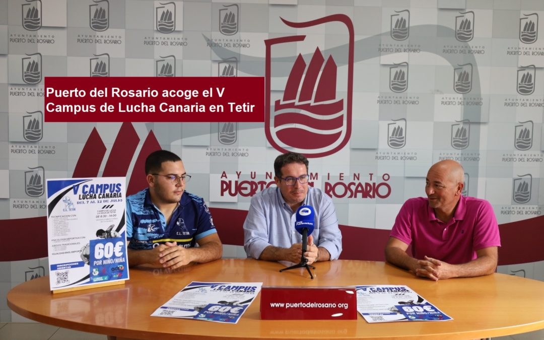 Puerto del Rosario acoge el V Campus de Lucha Canaria en Tetir