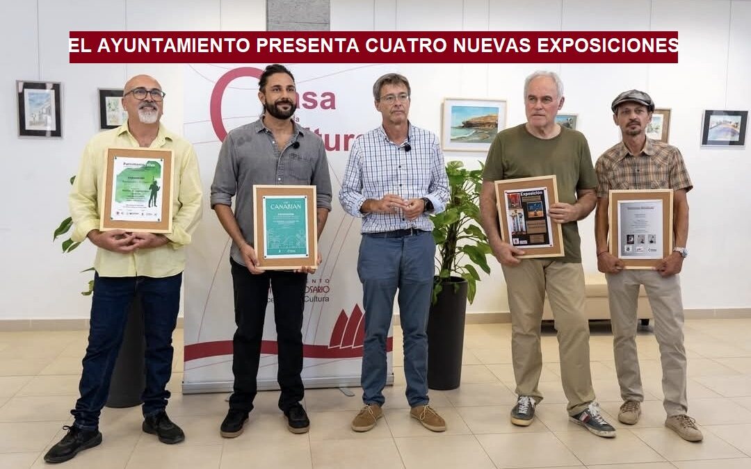 El ayuntamiento presenta cuatro nuevas exposiciones