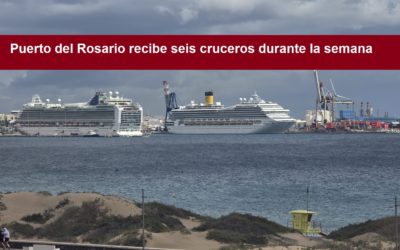 Puerto del Rosario recibe seis cruceros durante la semana
