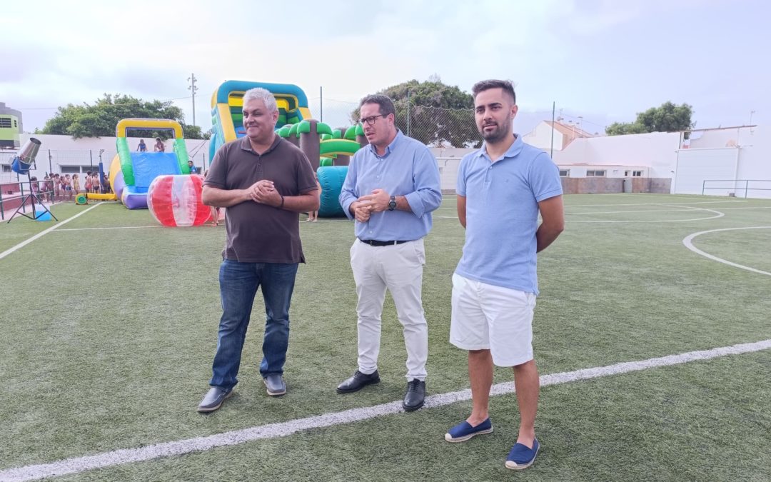 Un total de 345 niños y 250 adultos participan en las Escuelas Deportivas de Verano de Puerto del Rosario