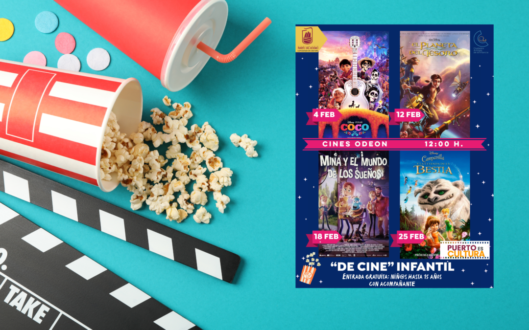 El Ayuntamiento ofrece sesiones de cine gratuitas para el público infantil