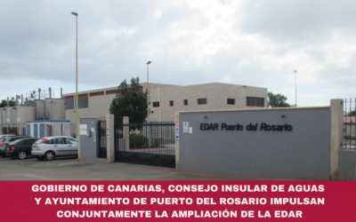 Gobierno de Canarias, Consejo Insular de Aguas y Ayuntamiento de Puerto del Rosario impulsan conjuntamente la ampliación de la EDAR