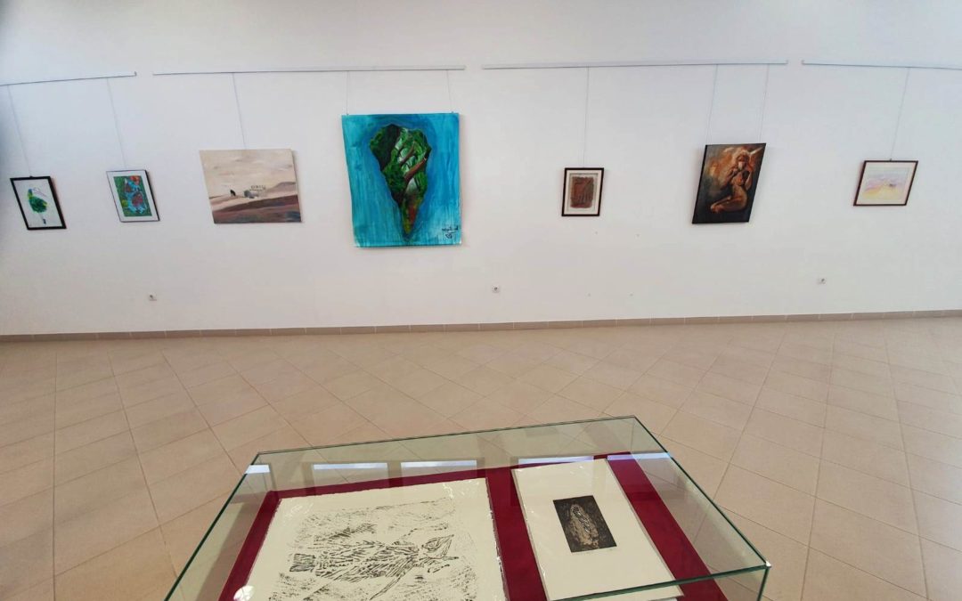 La exposición ‘Artistas por La Palma’ llega a su recta final