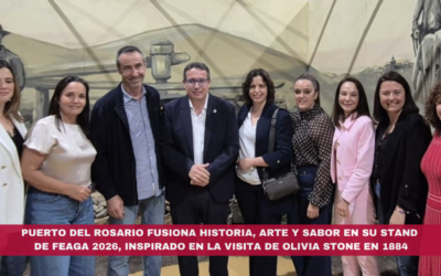 Puerto del Rosario fusiona historia, arte y sabor en su stand de FEAGA 2026, inspirado en la visita de Olivia Stone en 1884