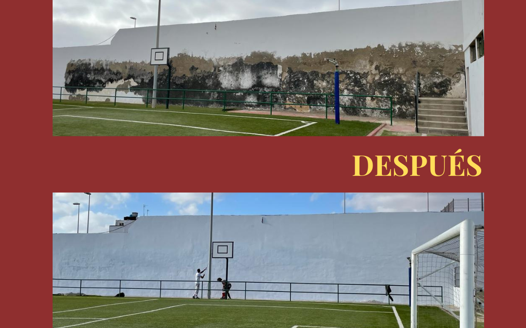 El Estadio municipal de Los Pozos se renueva y acondiciona sus instalaciones