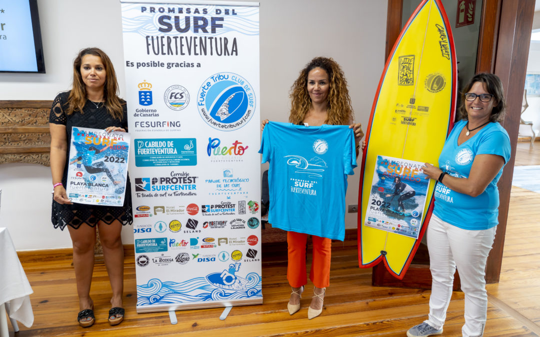 Playa Blanca, protagonista de ‘Promesas del Surf Fuerteventura 2022’, el evento deportivo e inclusivo que este fin de semana se convierte, por primera vez, en Campeonato Nacional