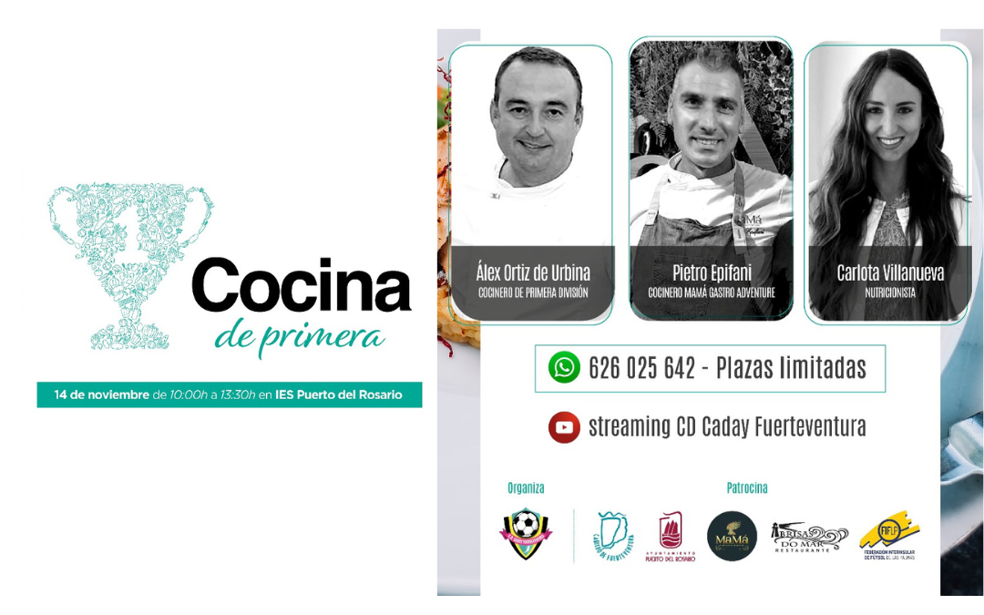 El Ayuntamiento de Puerto del Rosario organiza las Jornadas de Gastronomía y Nutrición ‘Cocina de primera’