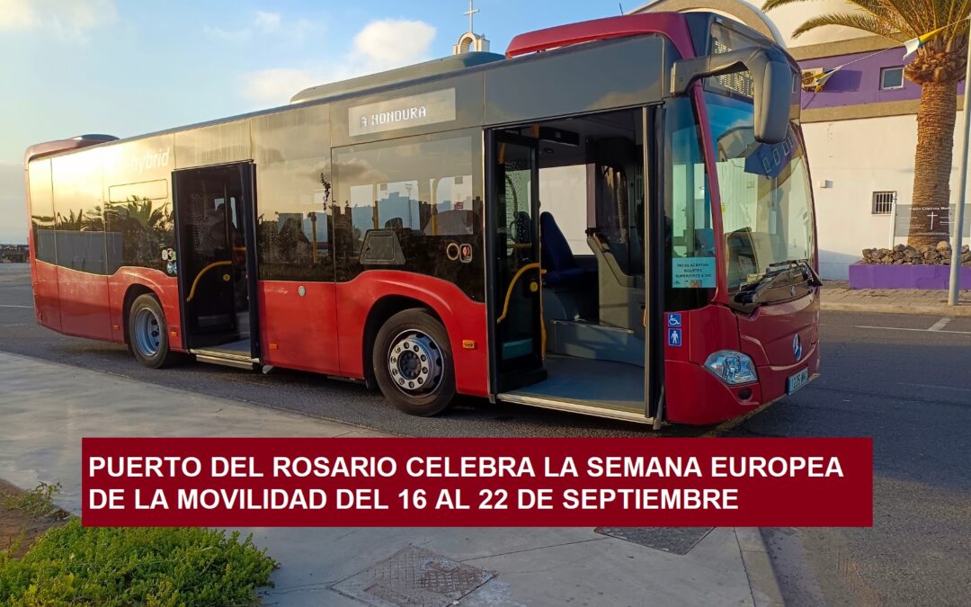 Puerto del Rosario celebra la Semana Europea de la Movilidad del 16 al 22 de septiembre 2026