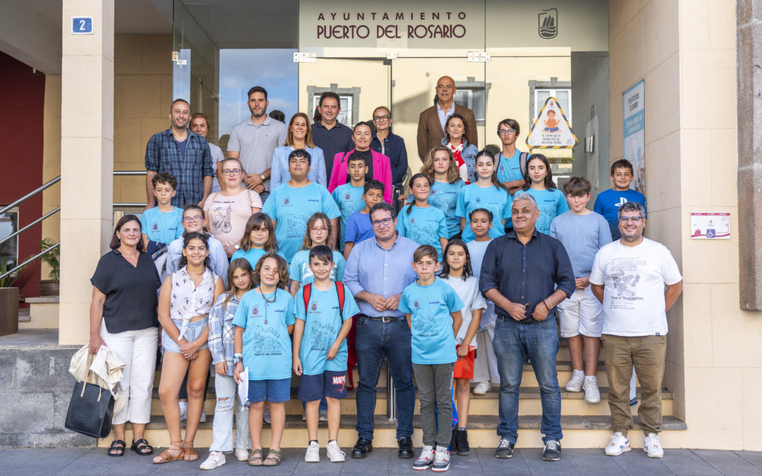 Primer pleno infantil y adolescente del año en el Ayuntamiento de Puerto del Rosario