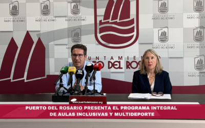 Puerto del Rosario presenta el Programa Integral de Aulas Inclusivas y Multideporte