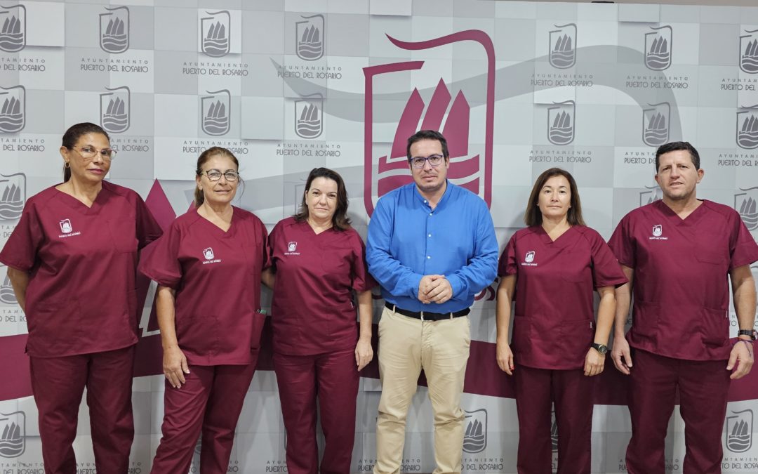 Cinco nuevos trabajadores se suman al Proyecto de Respiro Familiar para apoyar a personas dependientes en Puerto del Rosario