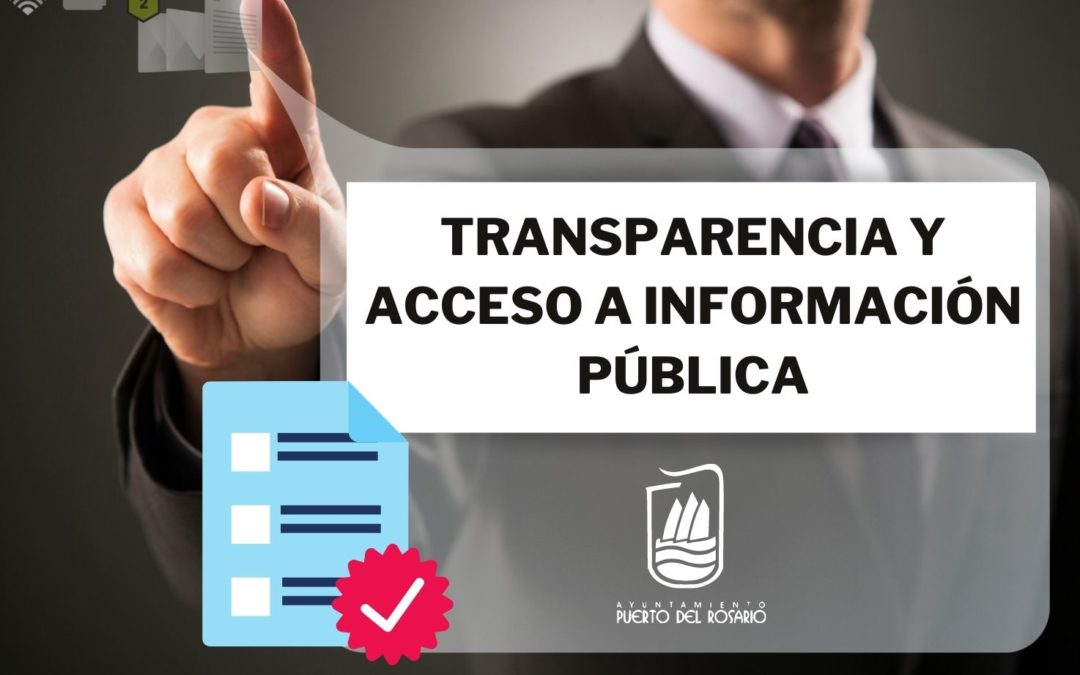 El Ayuntamiento recuerda que hasta el 1 de junio se encuentra en periodo de consulta pública la Ordenanza municipal Reguladora sobre Transparencia y Acceso a la Información