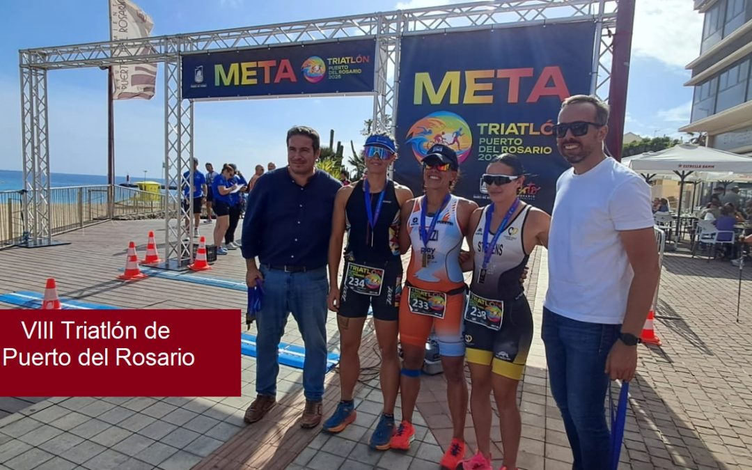 Gran ambiente en el VIII Triatlón de Puerto del Rosario