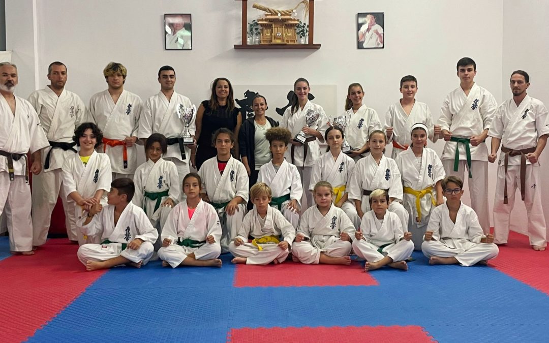 Karatekas del Dojo Ikebukuru de Puerto del Rosario consiguen oro y dos platas en la Copa de Europa Júnior Kárate Kyokushinkai 2022 en Polonia