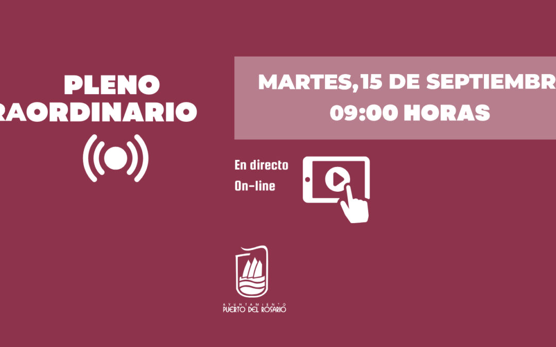 PLENO EXTRAORDINARIO