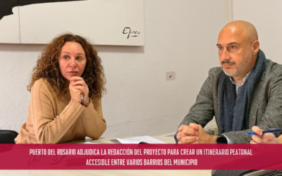 Puerto del Rosario adjudica la redacción del proyecto para crear un itinerario peatonal accesible entre varios barrios del municipio