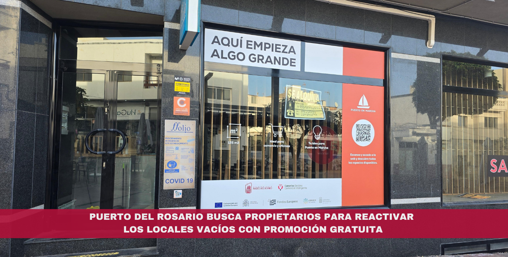 Puerto del Rosario Seeks Owners to Revitalize Empty Spaces with Free Promotion
