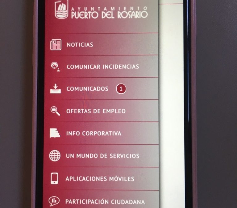 La app «Puerto del Rosario» supera las 18.000 consultas