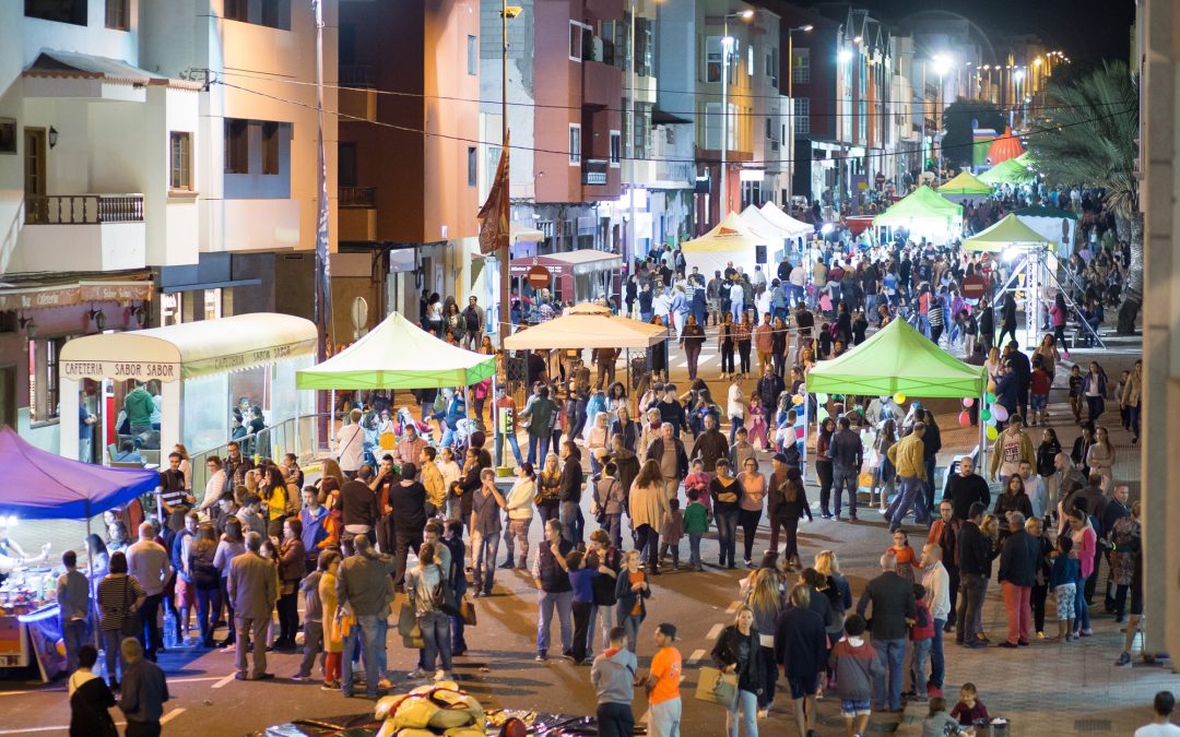 La zona alta de la ciudad, más viva que nunca con Salporpuerto y….noche blanca