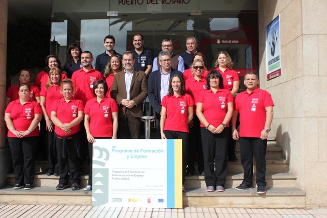 Puerto del Rosario presenta el programa de formación “Puerto integra”