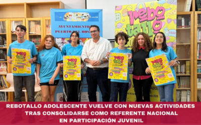Rebotallo Adolescente vuelve con nuevas actividades tras consolidarse como referente nacional en participación juvenil
