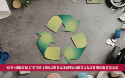 Nuevo modelo de solicitud para la aplicación de las bonificaciones de la tasa de recogida de residuos